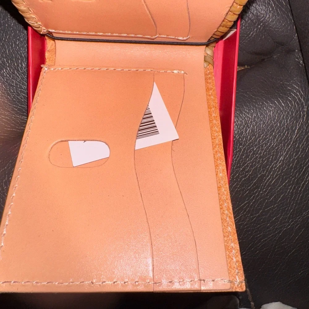 RH Co. Tan Leather Bifold Wallet
